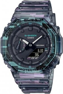 Casio G-Shock GA-2100NN-1ADR Silikon / Siyah / Şeffaf Gri Kol Saati kullananlar yorumlar
